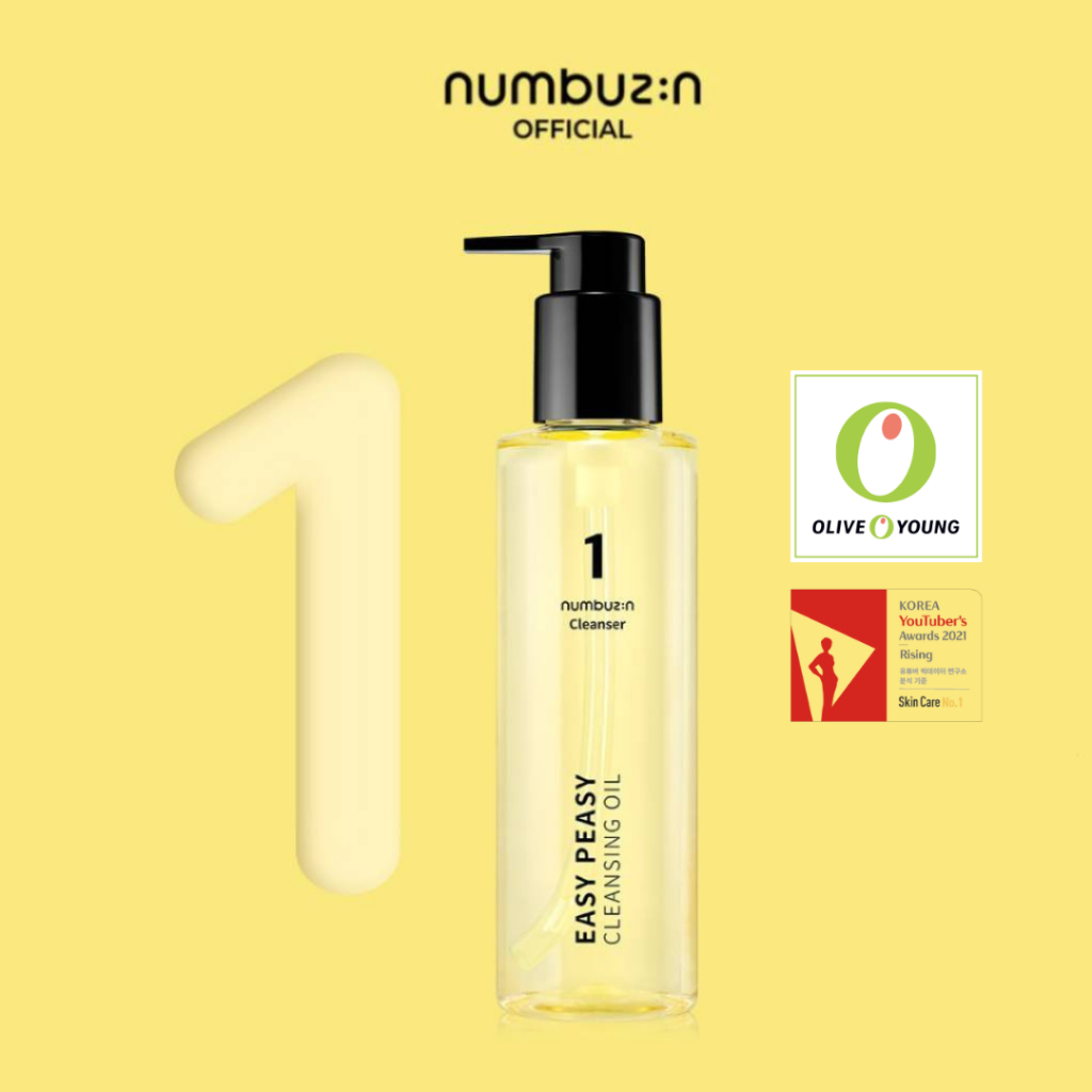 numbuzin No.1 Easy Peasy Cleansing Oil (200ml)