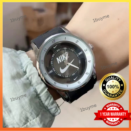 NIKE Watch Vintage Sport Watch Fashion Quartz Watch Silicone Men Watch Student Women Watch Jam Tangan Murah