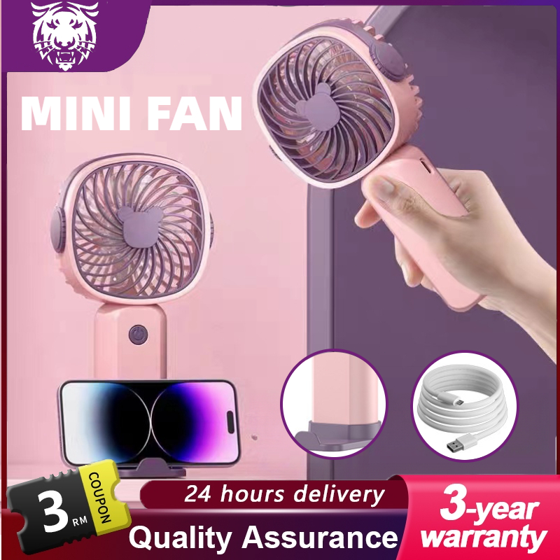 Mini Fan cooler Mini kipas USB Charge Battery Hand Desk Cooling fan clip fan Portable Hand Table Fan小風扇