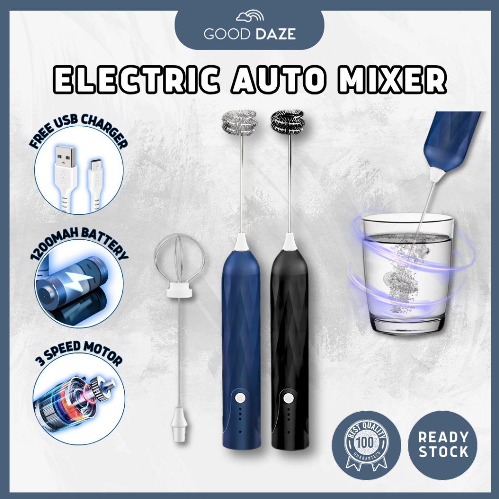 GOODDAZE Electric Hand Mixer Multi-functional electric whisk Hand Blender electric mixer for baking