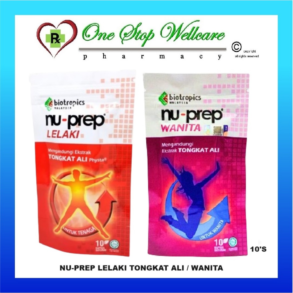NU-PREP LELAKI TONGKAT ALI 10'S (E:7/2028)/ WANITA 10'S
