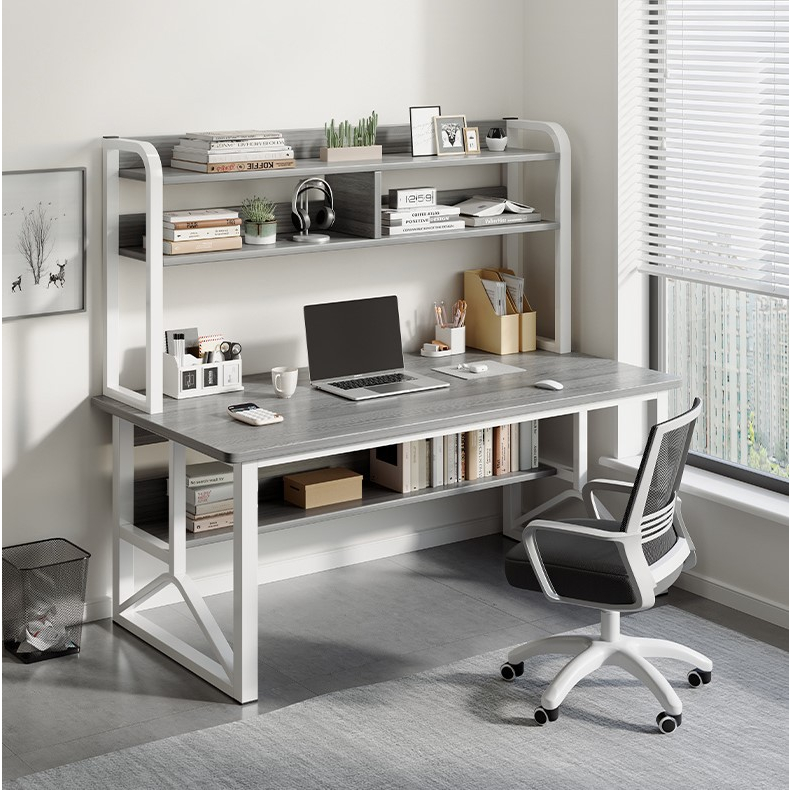Student's desk home bookshelf integrated computer desk desktop bedroom learning and writing desk