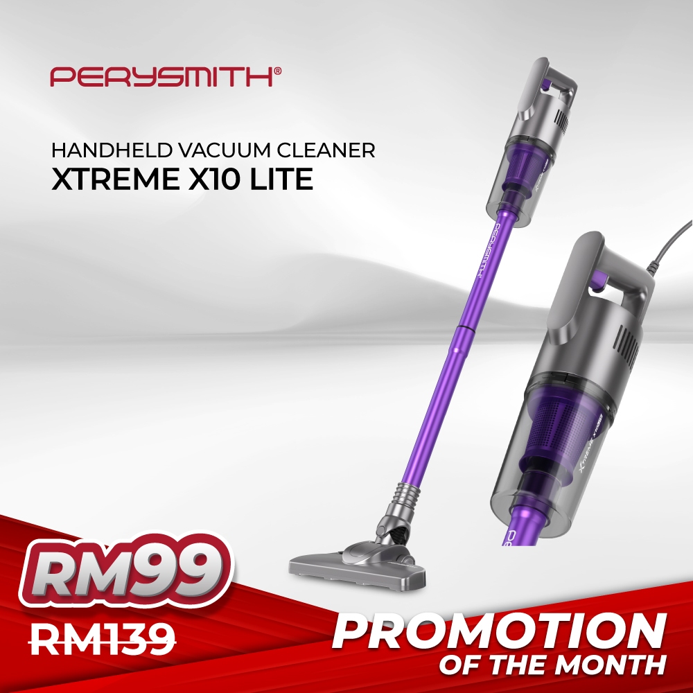 PerySmith Handheld Vacuum Cleaner Xtreme Series X10 Lite (1000W)