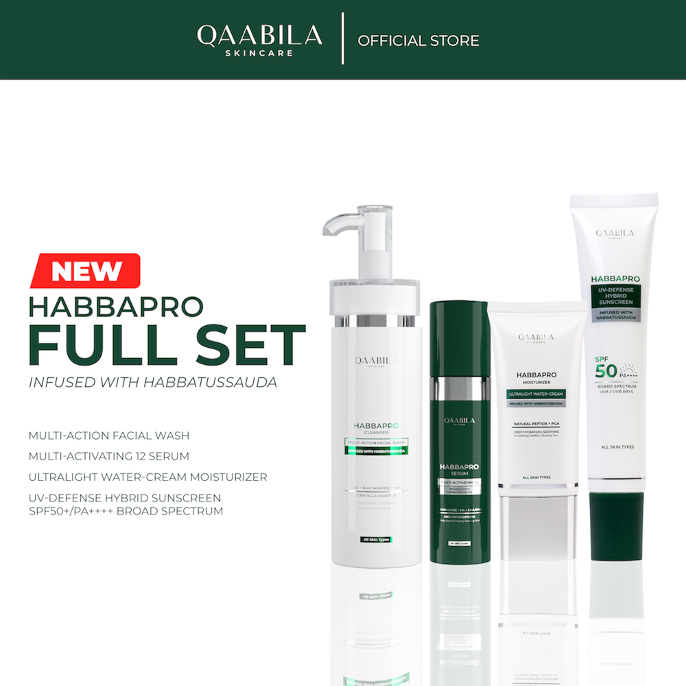 [FULL SET] HABBAPRO REPAIR AND PROTECT SET infused with HABBATUSSAUDA extract