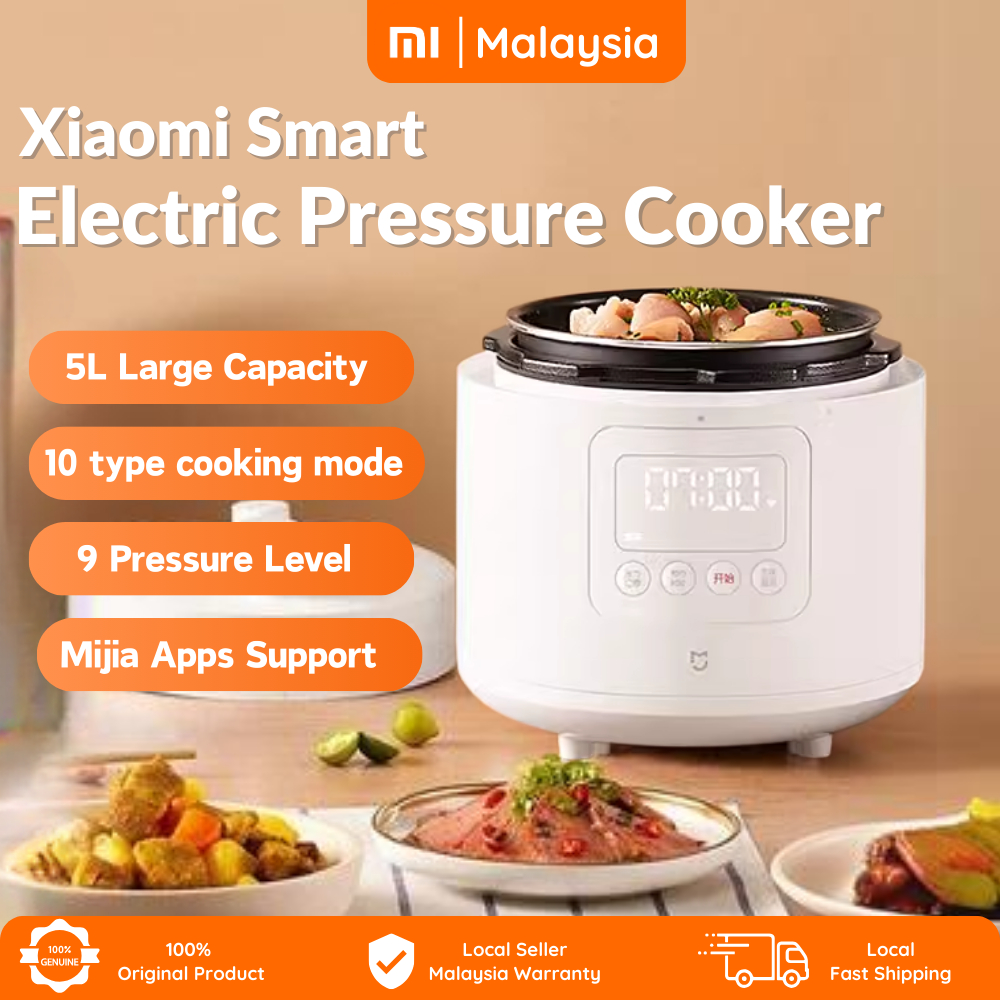 Xiaomi 5L Smart Electric Pressure Cooker | Apps Control Instant Pressure Soup Pot Rice Cooker