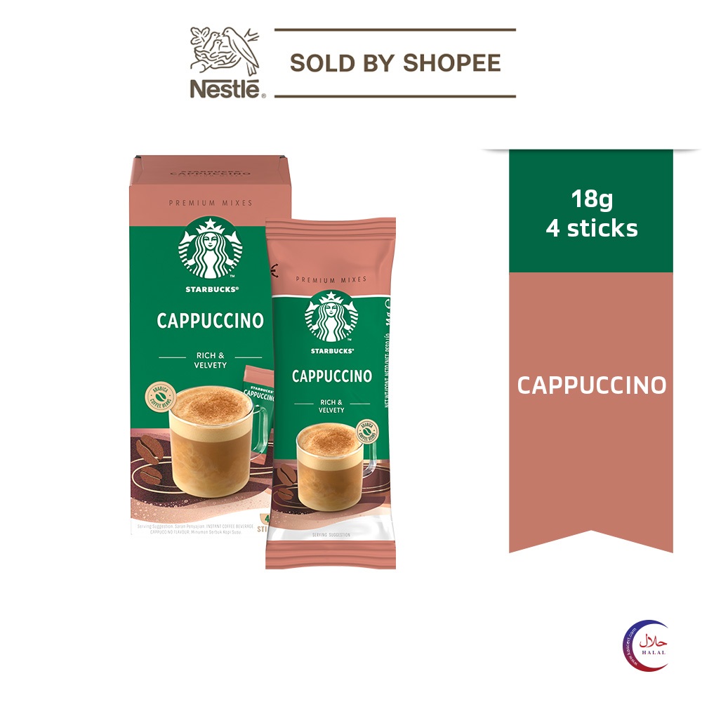 STARBUCKS Cappuccino (18g x 4's)