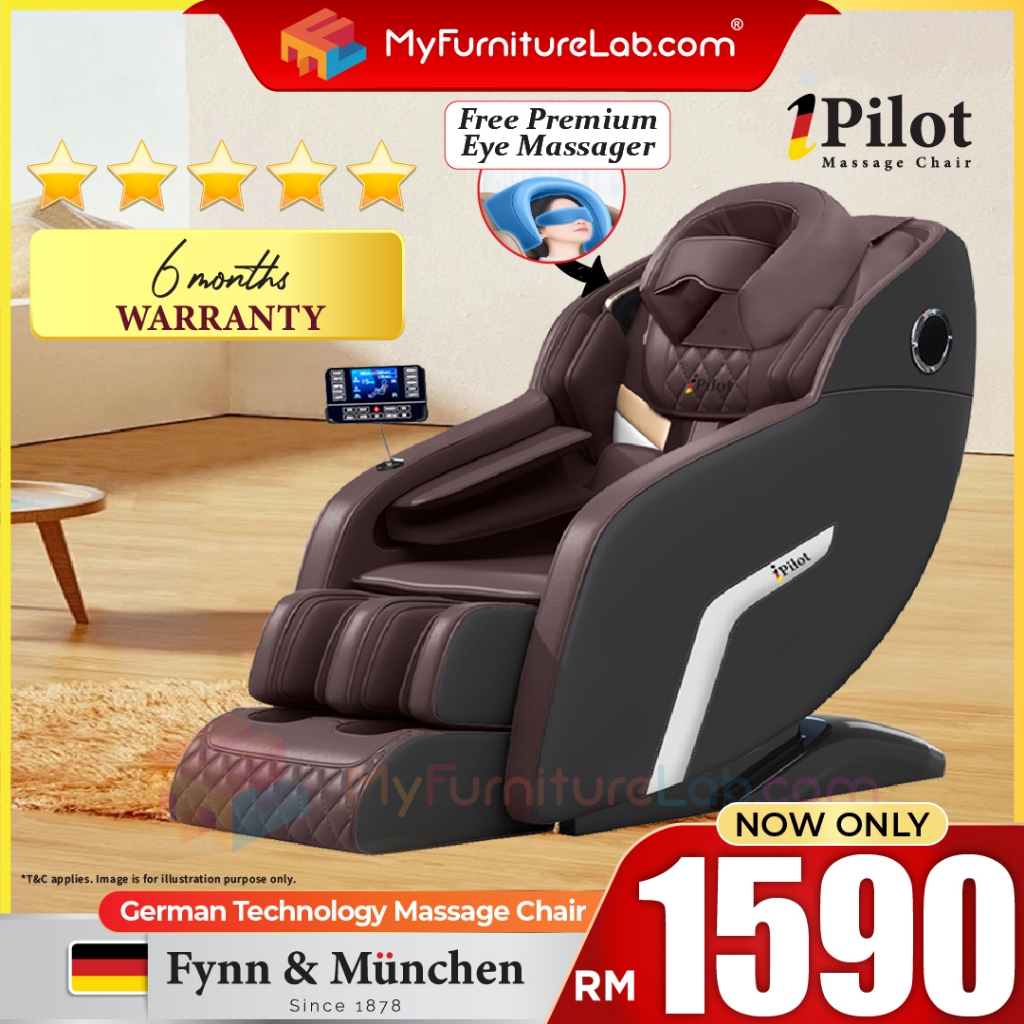 【READY STOCK】 & : iPILOT™ Massage Chair Kerusi Urut Badan Massage Chair Furniture