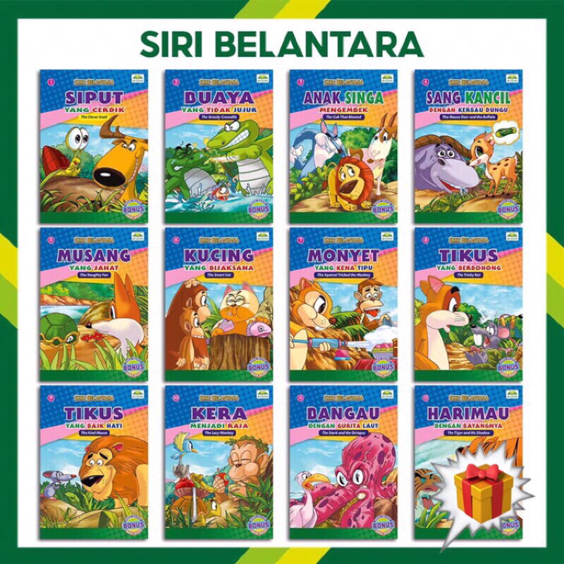 Cerita Siri Belantara / Nabi / Rakyat / Mangga / Rimba /Cempedak/Anggur/ Nanas