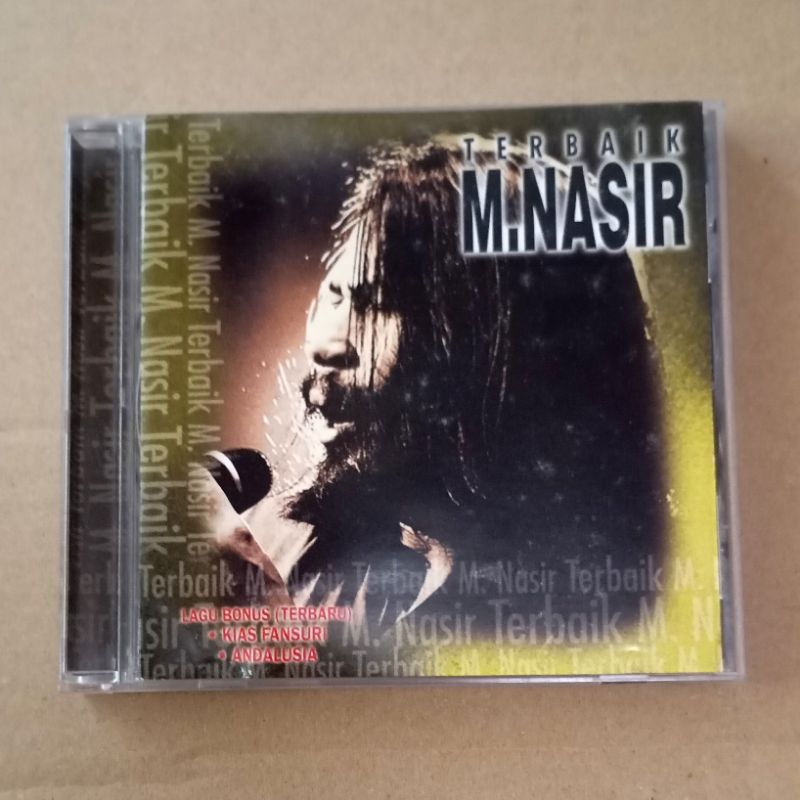 CD M Nasir - Terbaik. FIRST PRESS ORIGINAL BMG Label KEMBARA