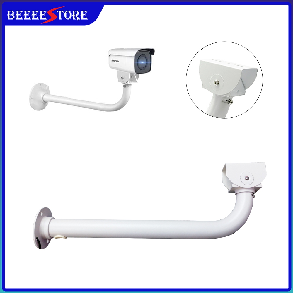 CCTV Security Camera Mount Bracket, Telescopic Adjustable Universal Camera Wall Mounting Bracket for CCTV