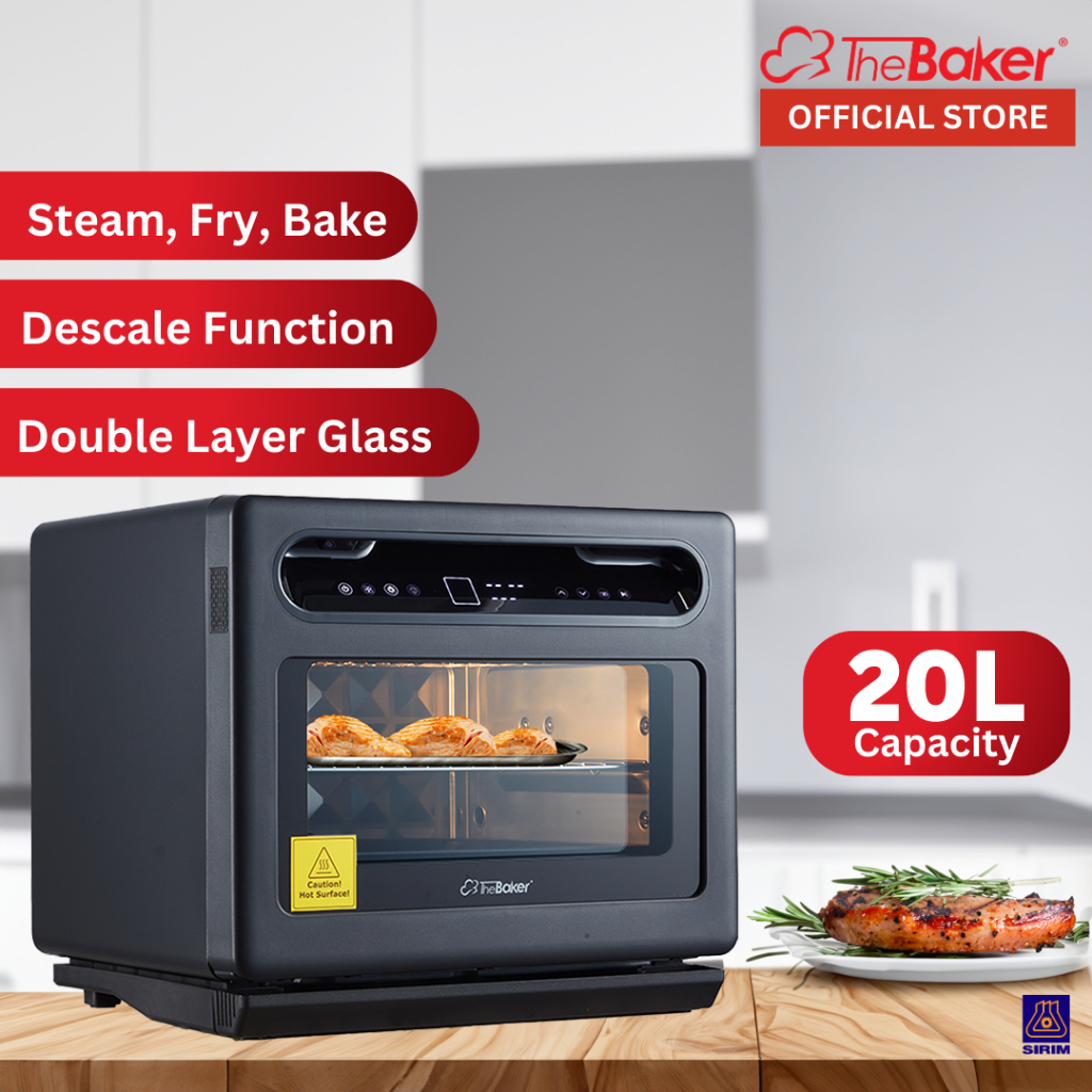 The Baker All-in-One Steam Air Fryer Oven (20L) S20-AF01