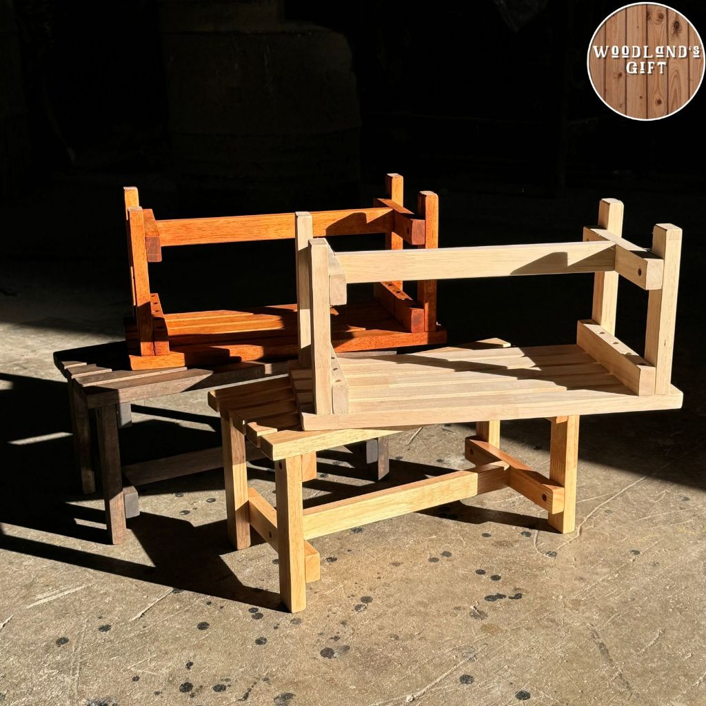 (SMALL SIZE) Wooden Long / Standard Sitting Stool / Bangku kecil (BOTH SIZE SUITABLE FOR KIDS)