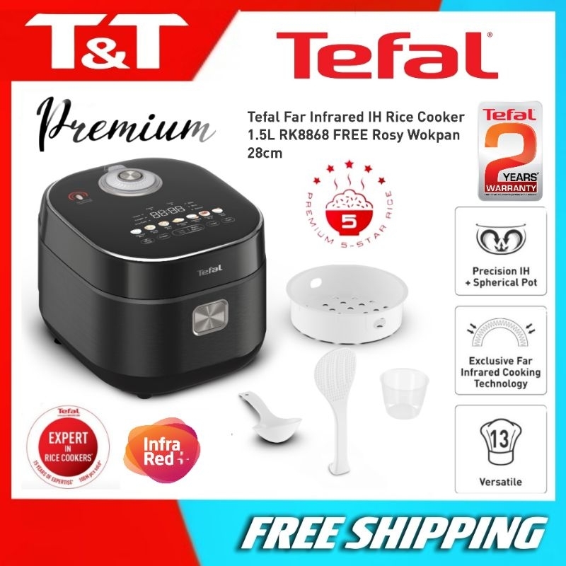 Tefal Far Infrared IH Rice Cooker (1.5L) RK8868