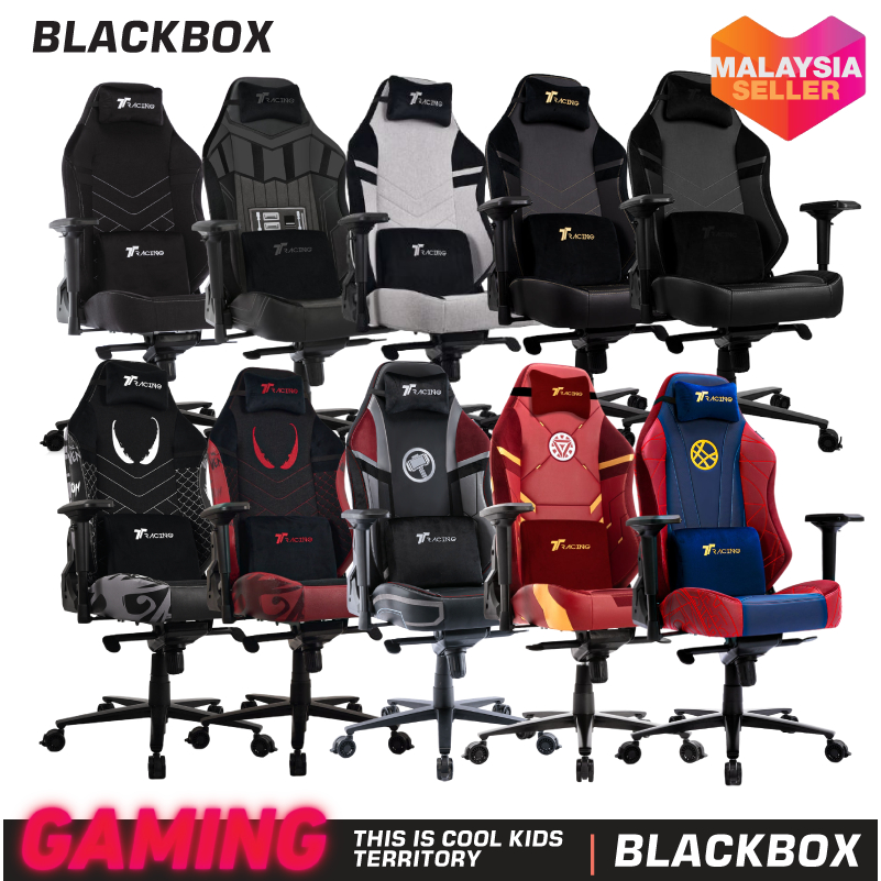 TTRacing Maxx Gaming Chair Office Chair Ergonomic Chair Kerusi Gaming Seat 2 Years Official Warranty