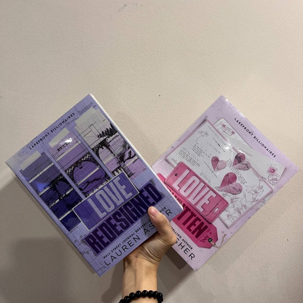 【ENG】KL READY STOCK Love Redesigned & Love unwritten : A Steamy, Small-Town Romance with a Second-Chance Twist ✨