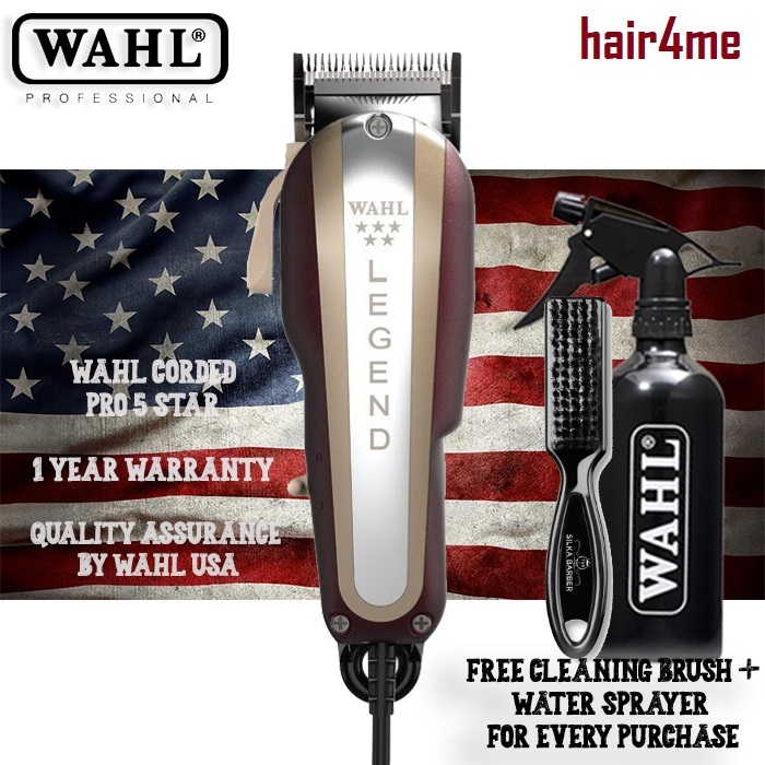 [Authorized Reseller] WAHL Professional 5-Star Series 8147 Legend Corded Hair Clipper with Free Gifts