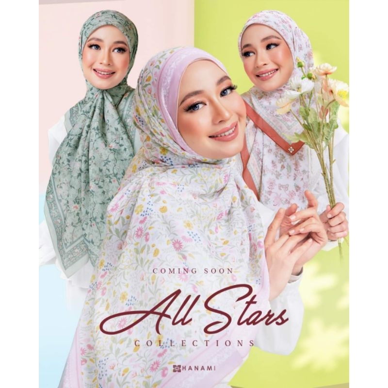 [[ New Collection ]] Bawal All Star Hijabs by Hanami