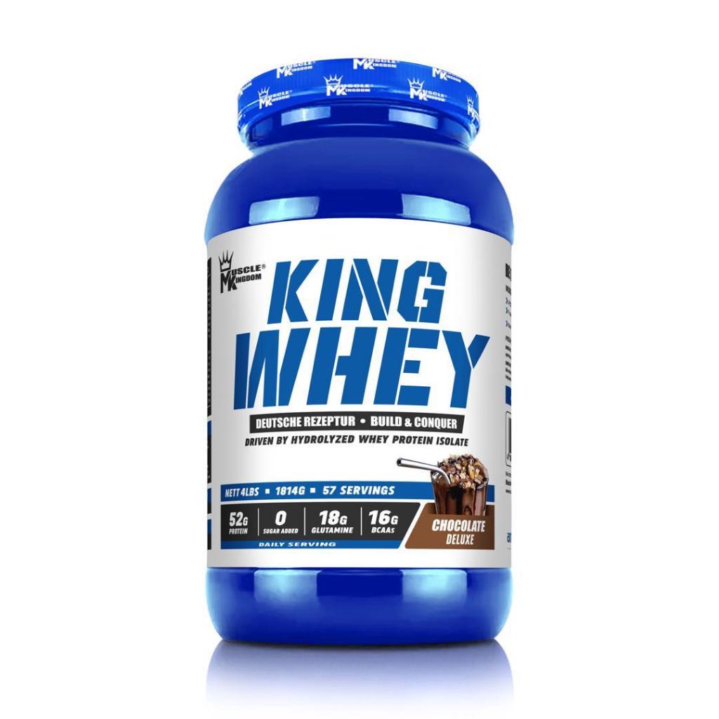 Muscle Kingdom King Whey 1.8Kg Whey Protein Fitness Gym Supplement