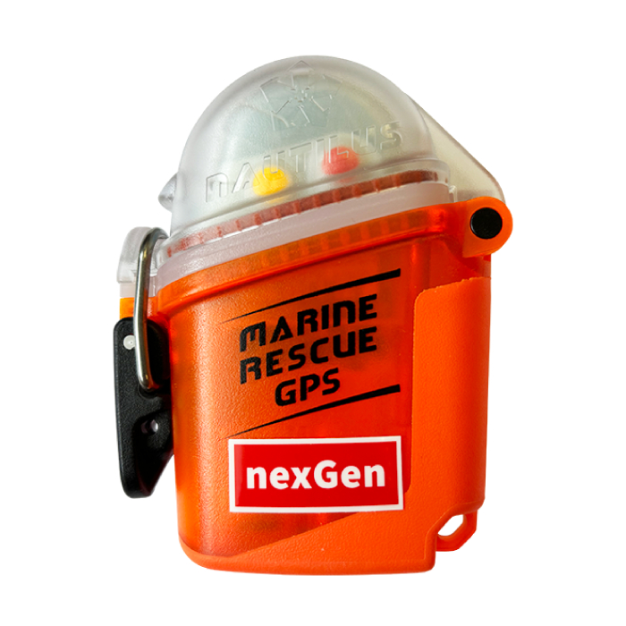 (Ready Stock) NEW !!! NexGen Nautilus Lifeline Marine Emergency Rescue GPS + Protection Pouch + Battery CR123A (2pcs)