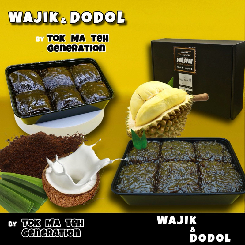 WAJIK & DODOL (500gram) by Generasi Tok Ma Teh