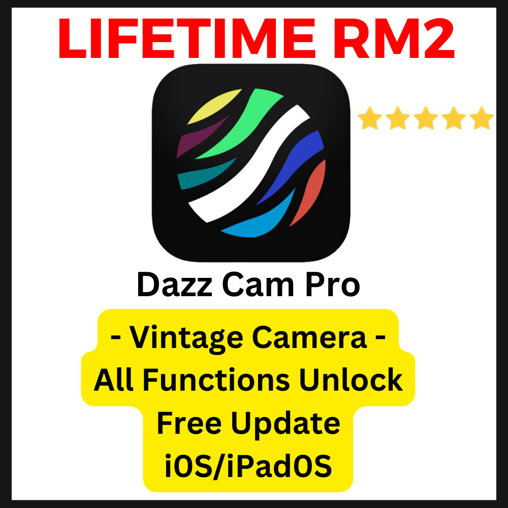 Dazz Cam Pro - Vintage Camera ( FOR I0S) LIFETIME