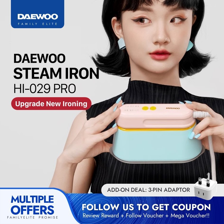 DAEWOO 韩国大宇挂烫机 Garment Steamer Iron Handheld Garment Portable Steam Heating Iron Machine Mini Household