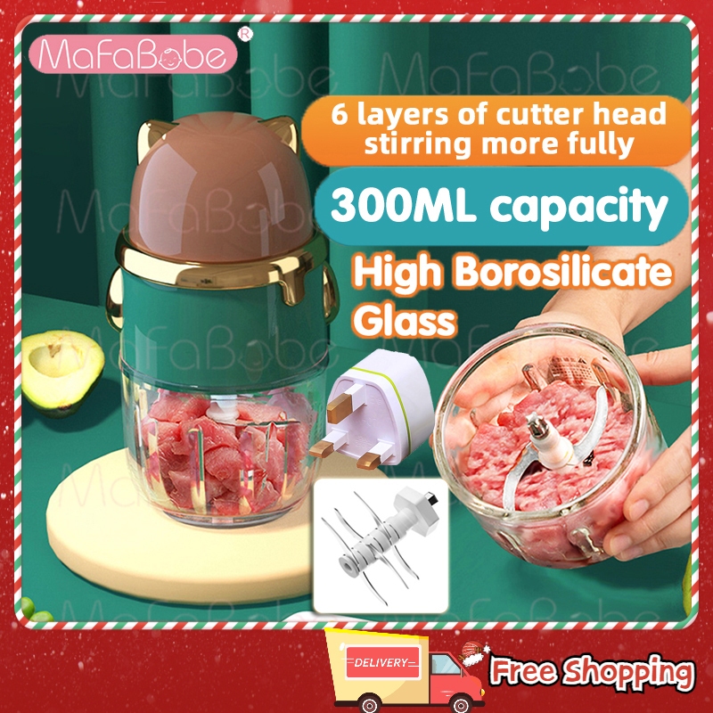 Mini Blender Baby Food Grinder Processor Multi-function Household Meat Juice Fruit Puree Processor Baby Food Processor