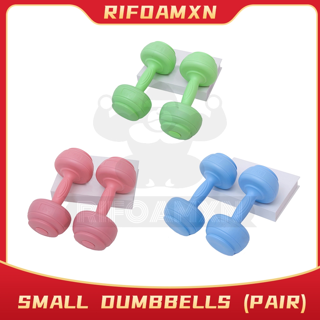 Dumbbell Set 1KG*2 Neoprene Workout Exercise Home Weight Training 2KG