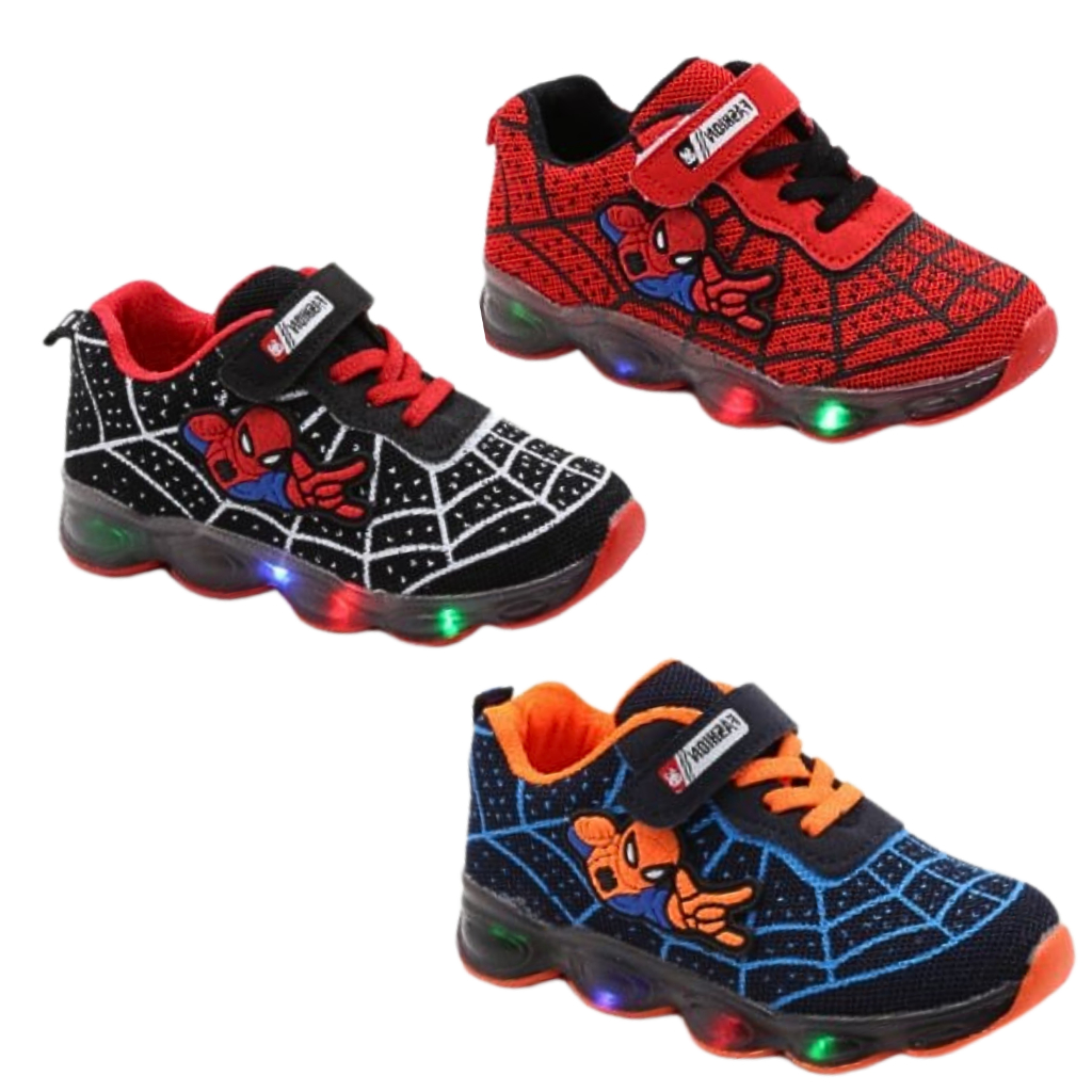 READY STOCK LED Kids Cute Sport Shoes Kasut Led Budak