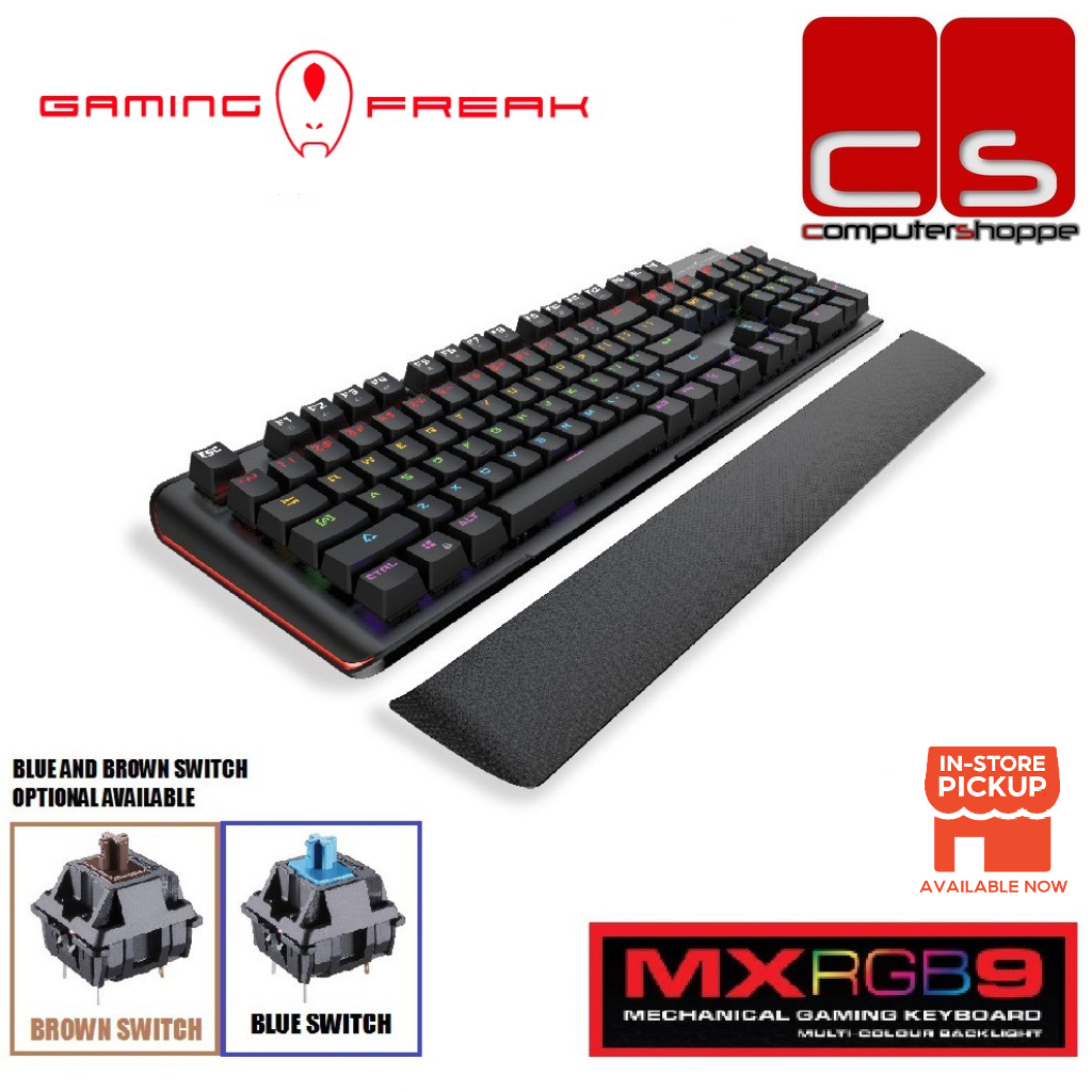 Gaming Freak MXRGB9 Mechanical Full RGB Gaming Keyboard