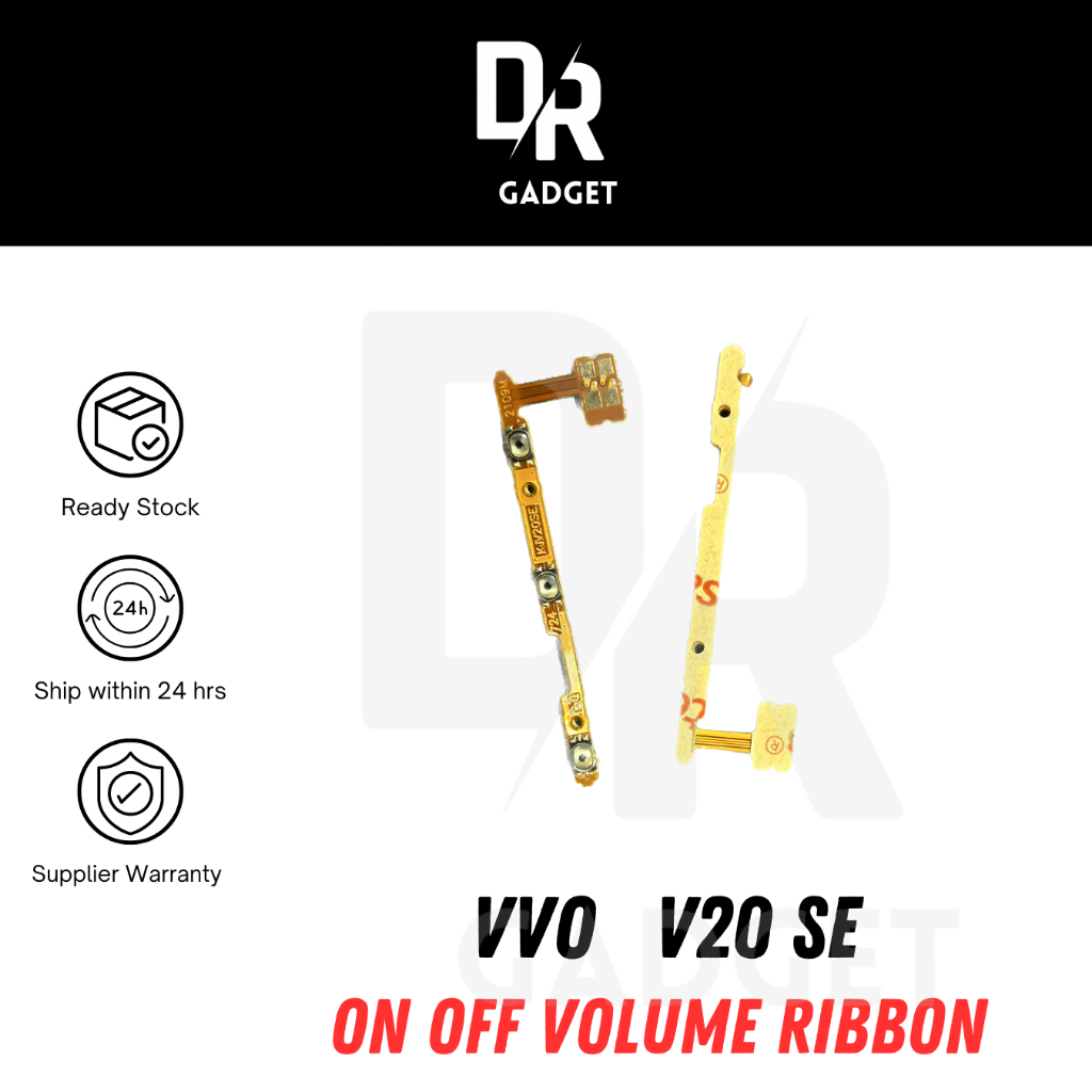 ON OFF / VOLUME RIBBON For VVO V20 / V20SE / V21 / V21E / V23 (5G) / V23E