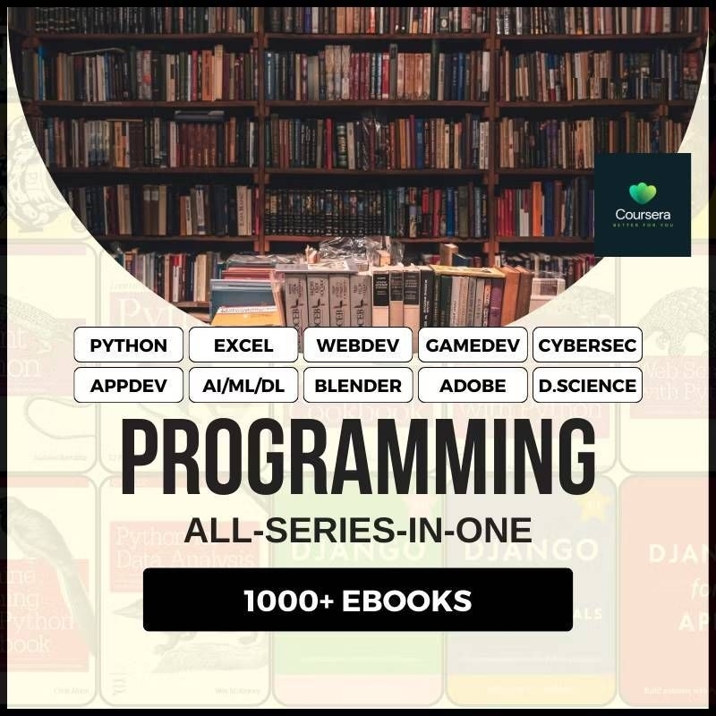LEARN PROGRAMMING [1133 EBOOKS ALL-IN-ONE] GAMEDEV WEBDEV APPDEV AI SECURITY ROBOTICS VR AR AP