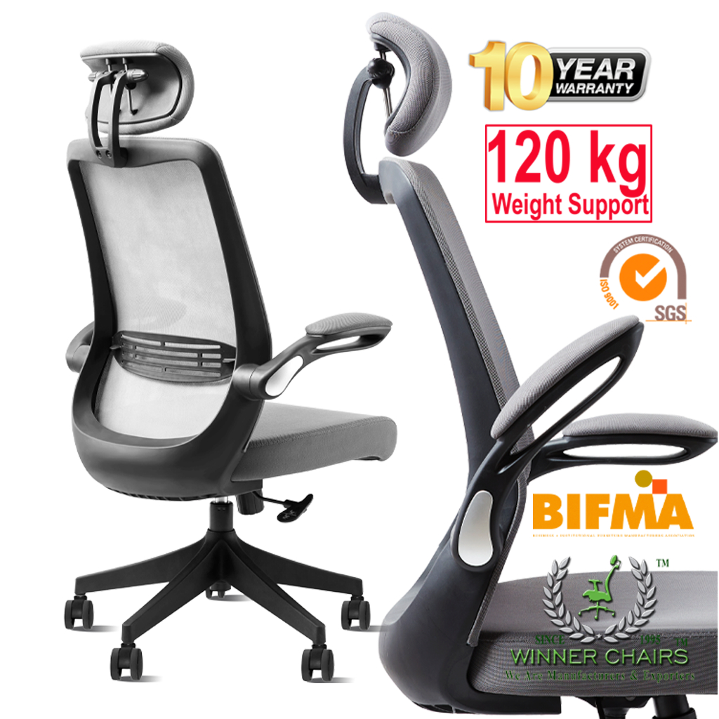 Ergonomic Office Chair WN9508A-BLK (10 Years Warranty)