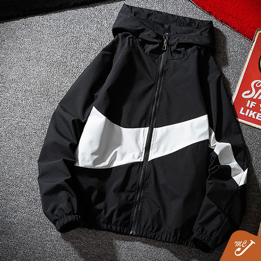 McJoden - HENRY Unisex Jacket Couple men women plus size sports sunscreen jacket windbreaker jaket sukan lelaki muslimah