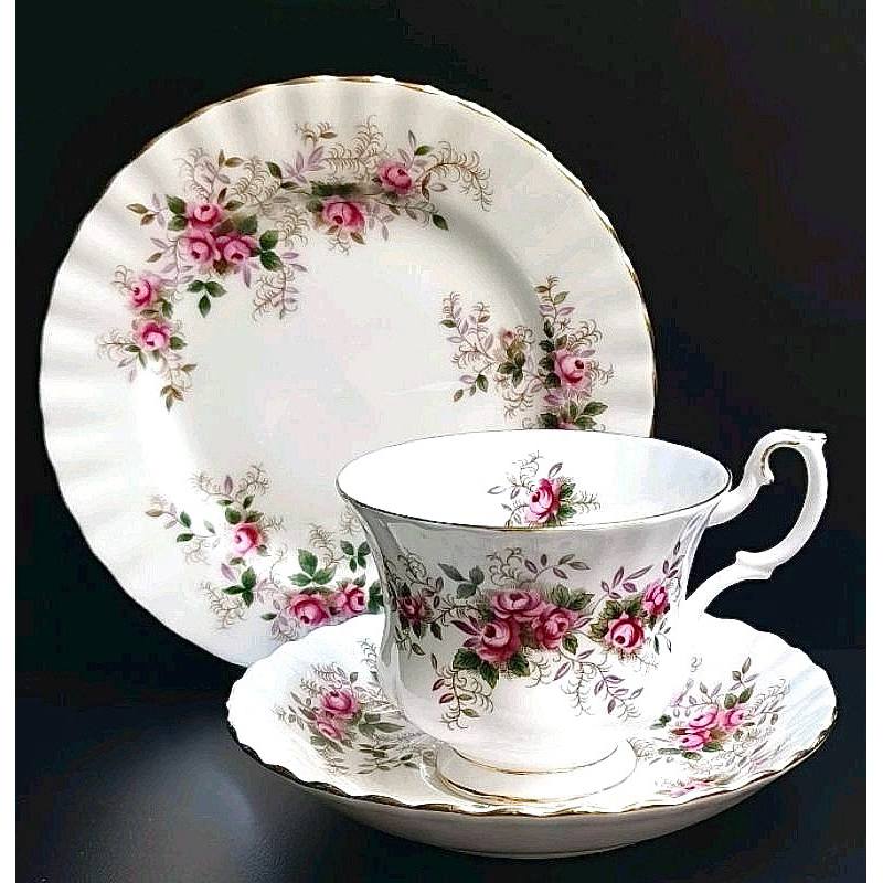 Royal Albert Made in England Vintage Lavender Rose Bone China Cup Set & Tea Plate Sold Separately