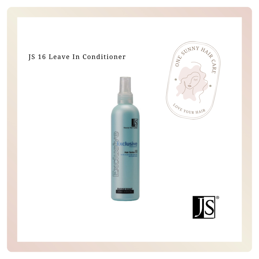 JS( 16 ) EXCLUSIVE HAIR LEAVE IN CONDITIONER-HEAT PROTECTOR-TUDUNG HIJAB FRIENDLY