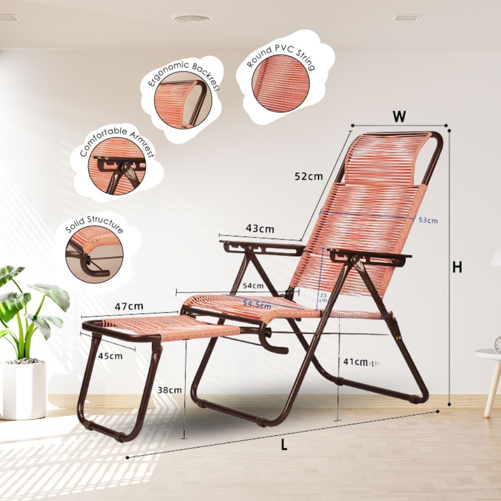 MEGAMATT 3V Lazy Chair 3V Relax Chair Reclining Chair Kerusi Malas Moden Kerusi Malas Lipat 懶人椅 躺椅