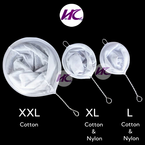 (HC) High Quality Penapis Kain Tapis Kopi Penuras (Nylon/Cotton) Tapis Tebu Tapis Santan L,S,XXL Strainer Filtrator