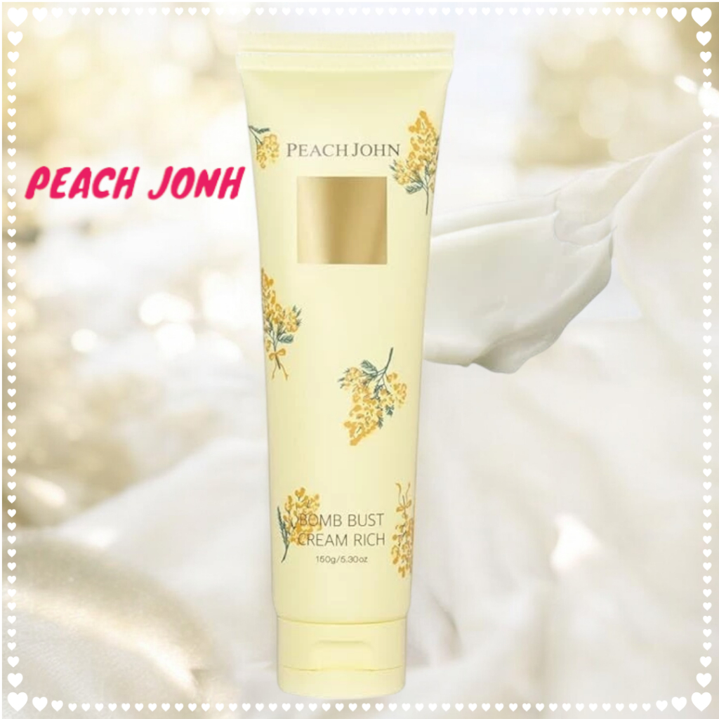 【PEACH JOHN Official】Bomb Bust Cream Rich Mimosa 2 months supply 150g Volufiline Soy Milk Fermentation liquid Firmness Elasticity mimosa seductive flower