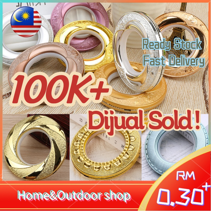 KEMBALI SALES Curtain Eyelet Rings / Gelang Langsir / Ring Langsir / Eyelet/Gelang Eyelet Langsir