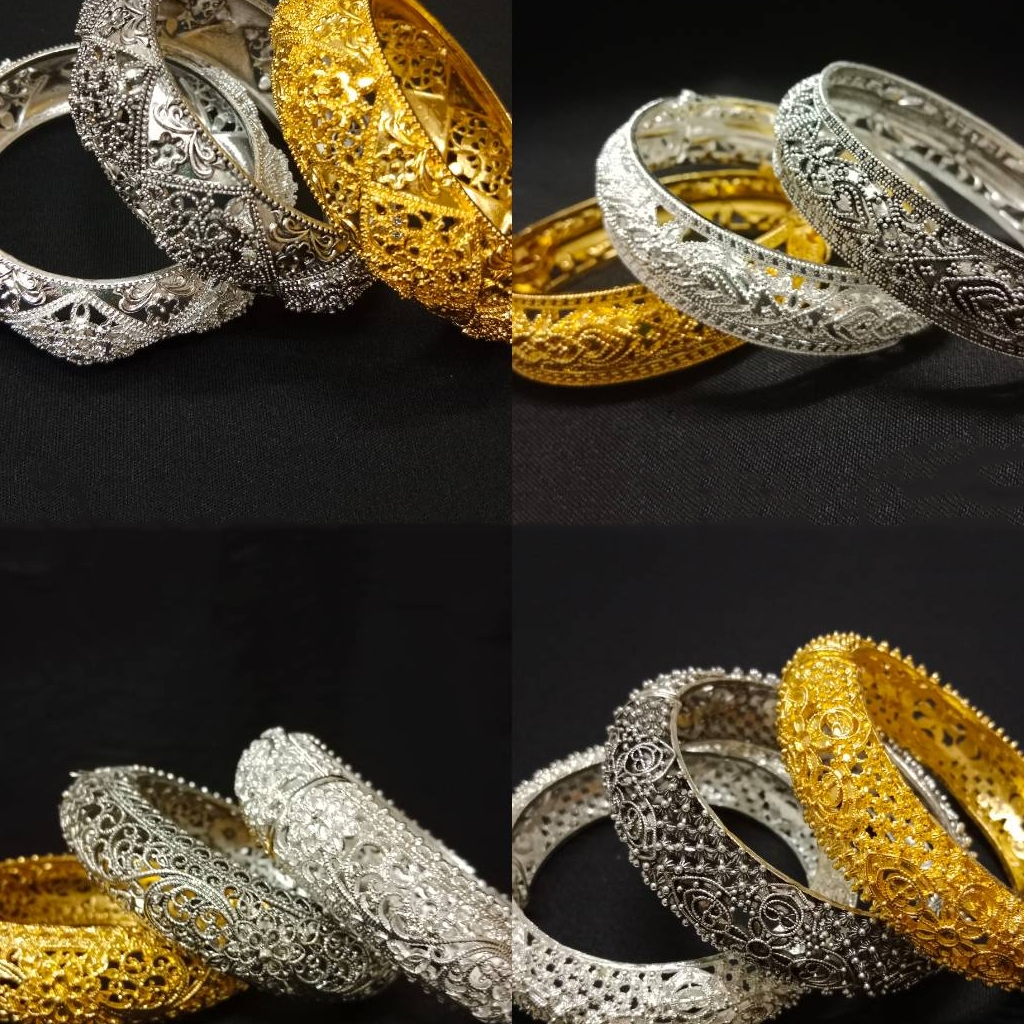 [Ship From KL] 1 PCS Jewelry Klassic Thailand Bangle Lanna Bracelet Antique Bangles Traditional Accessories