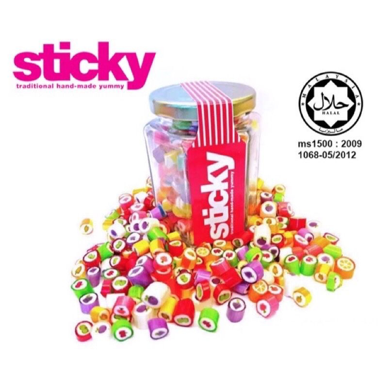 Stok Sedia Ada Sticky Candy Sticky Coklat Candy Premium Gift Gula with Free Gift
