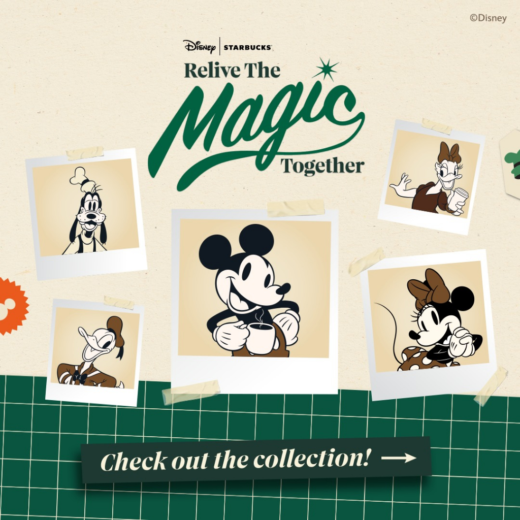 Starbucks x Disney relive the magic together collection 2023 Disney tumbler mug cold cup