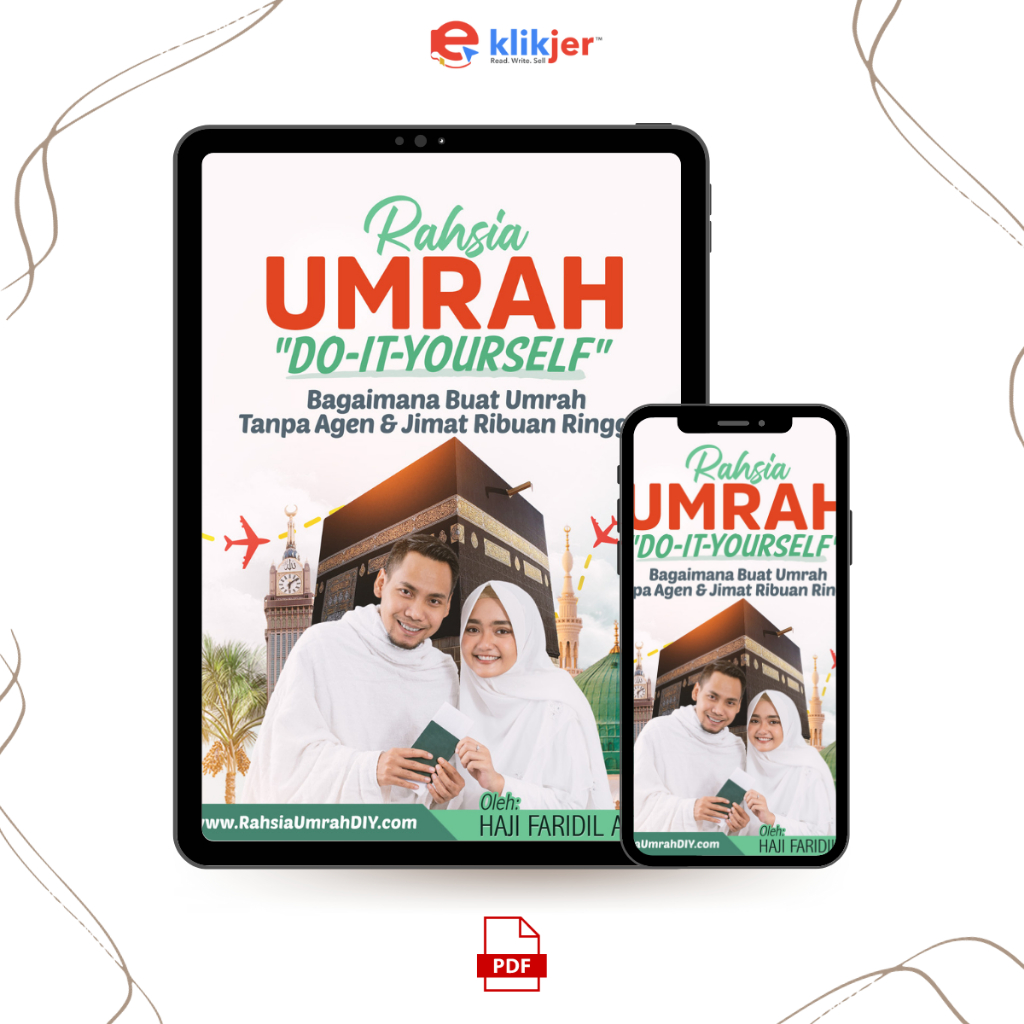 Ebook Rahsia Umrah DIY - Panduan A-Z Buat Umrah Tanpa Agen dan Jimat Sehingga RM3,000