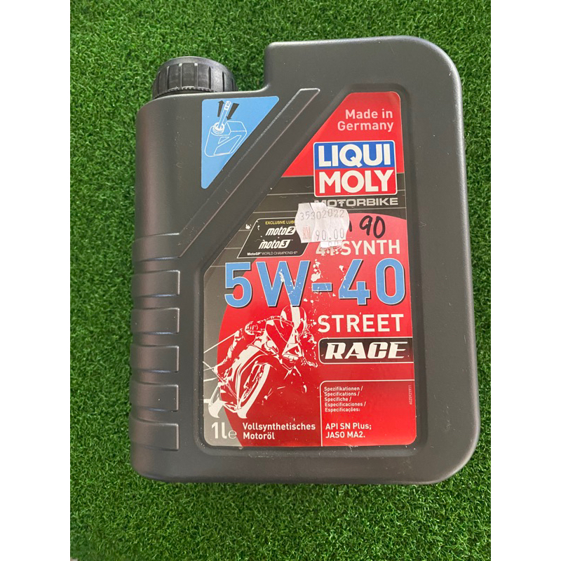 LIQUI MOLY ENGINE OIL FULLY SYNTHETIC 5W40 10W-40 4T MINYAK HITAM 100% MADE IN GERMANY