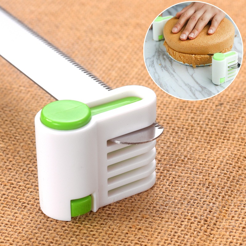 2 Pcs Cake DIY Tools 5 Layer Bread Slicer | Bread Cutter Slicer | Bread Slicer tools | Balancing Divider Guide Cutter