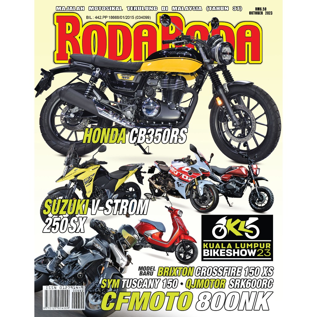 Majalah Roda Roda Bilangan 442 Oktober 2023 (RodaRoda)