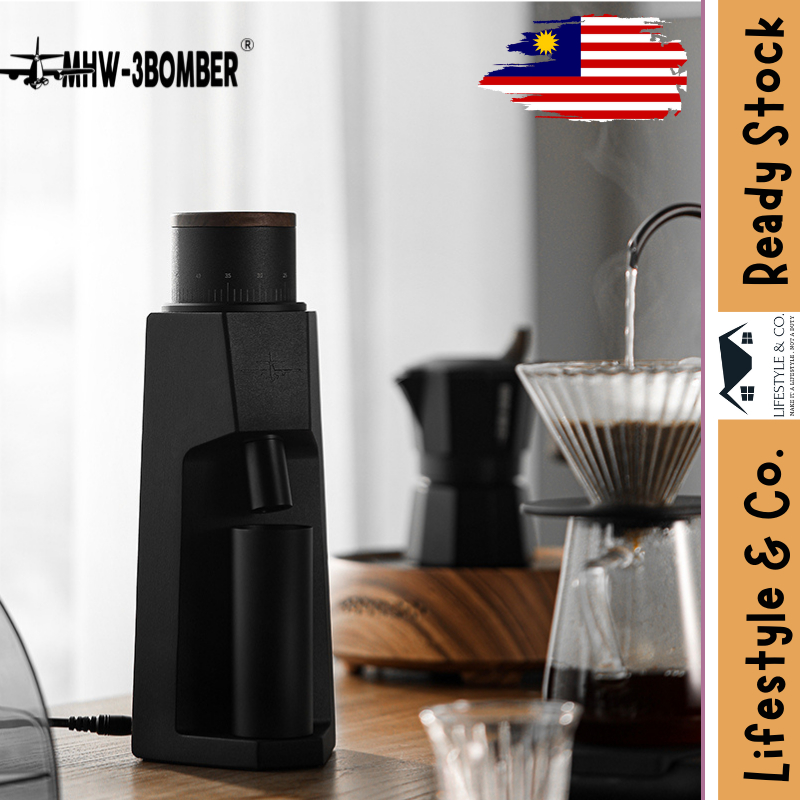 MHW-3BOMBER - Sniper Electric Coffee Bean Grinder Set 48mm Core 7 Star Stainless Steel Burr Adjustable Grinder