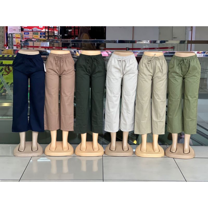 cotton soft Palazzo Kain tevbal all ready stock di