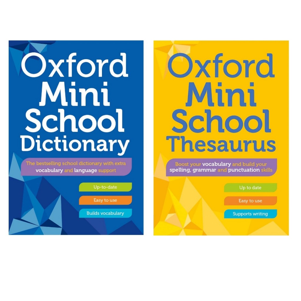 Oxford Mini School Dictionary / Oxford Mini School Thesaurus (Pocket Size) By Oxford UK (Paperback)